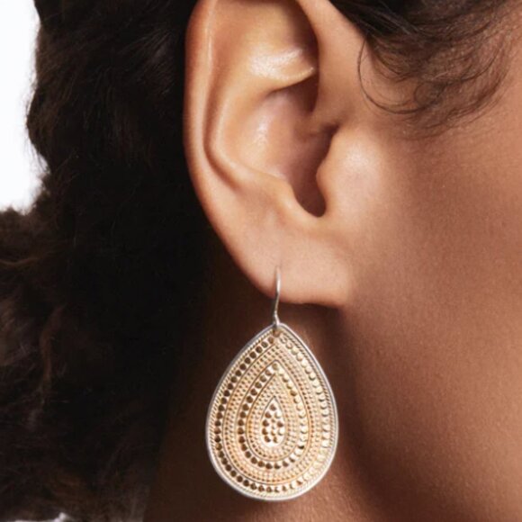 Anna Beck Classic Large Teardrop Earrings - Picture 5 of 5